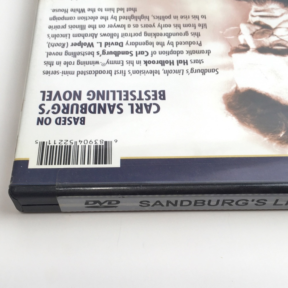 Pair of Abraham Lincoln DVDs: Daniel Day Lewis Lincoln & Sandburg’s Lincoln - Picture 6 of 9